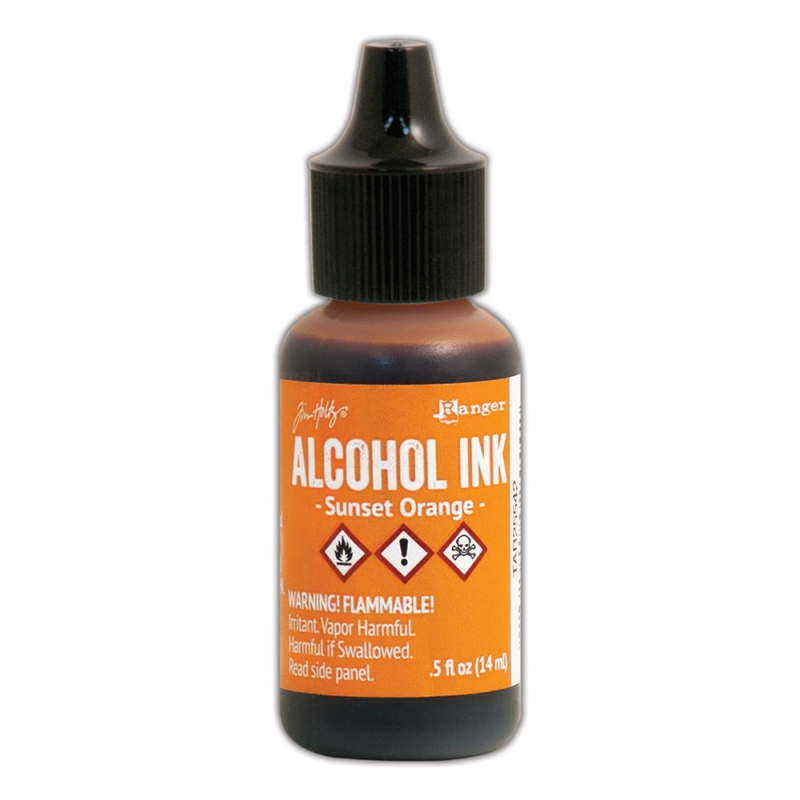 Tim Holtz - Distress - Alcohol Ink - Sunset Orange 