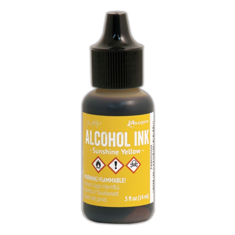 Tim Holtz - Distress - Alcohol Ink - Sunshine Yellow 