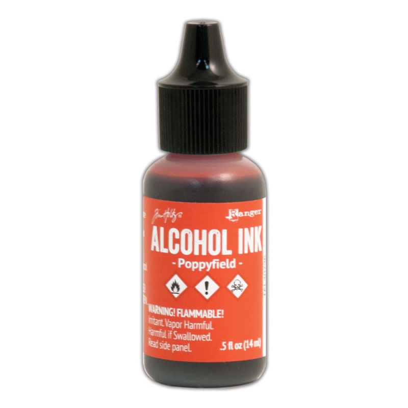 Tim Holtz - Distress - Alcohol Ink - Poppy field 