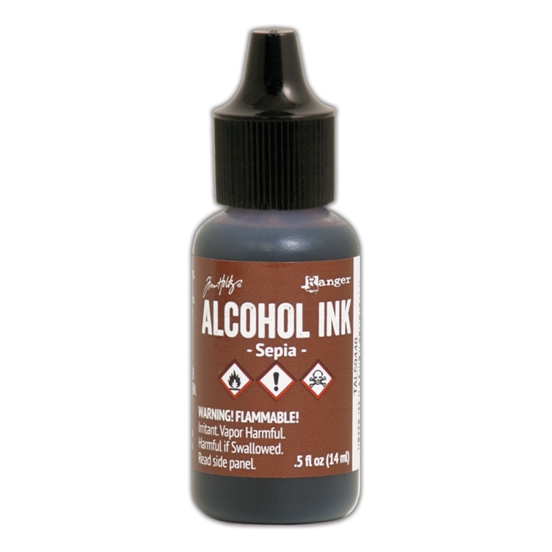 Tim Holtz - Distress - Alcohol Ink - Sepia 