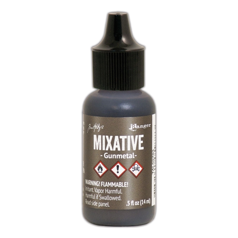 Tim Holtz - Distress Alcohol Ink Mixative - Gunmetal