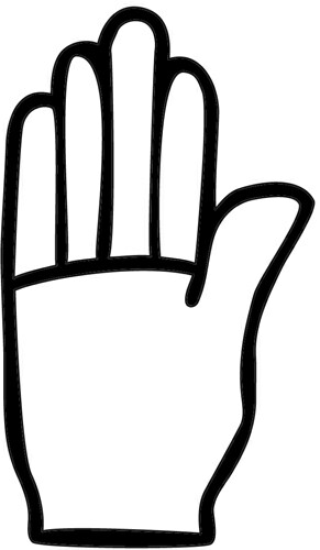 The Crafters Workshop - Balzer Hand Bits Stencil (4x4)