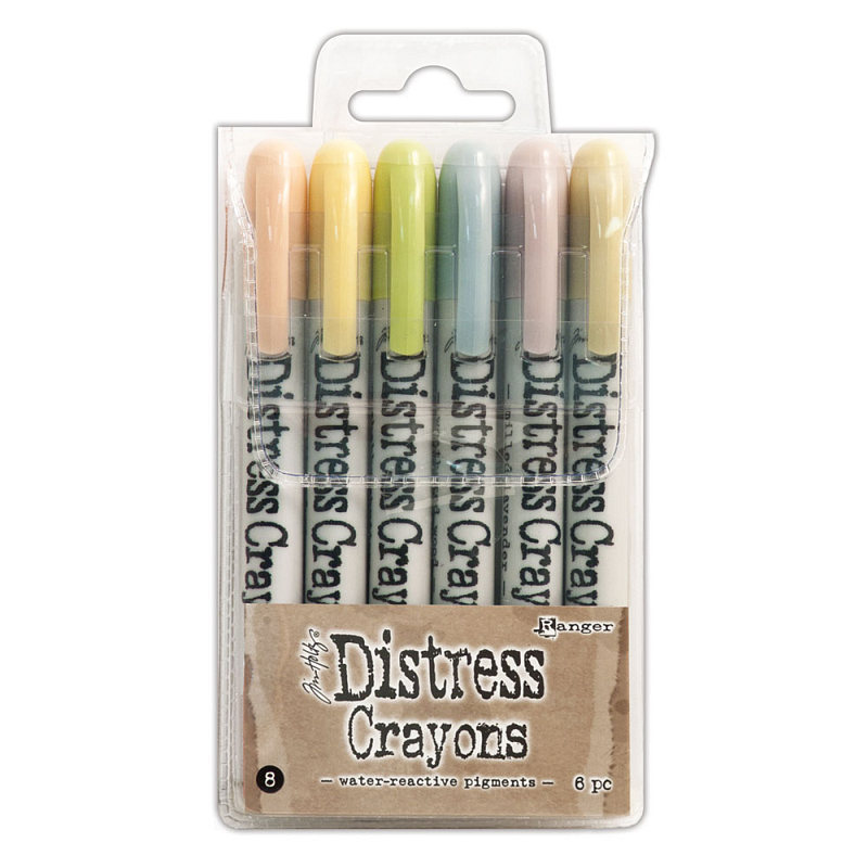 Tim Holtz - Distress Crayons Set #8