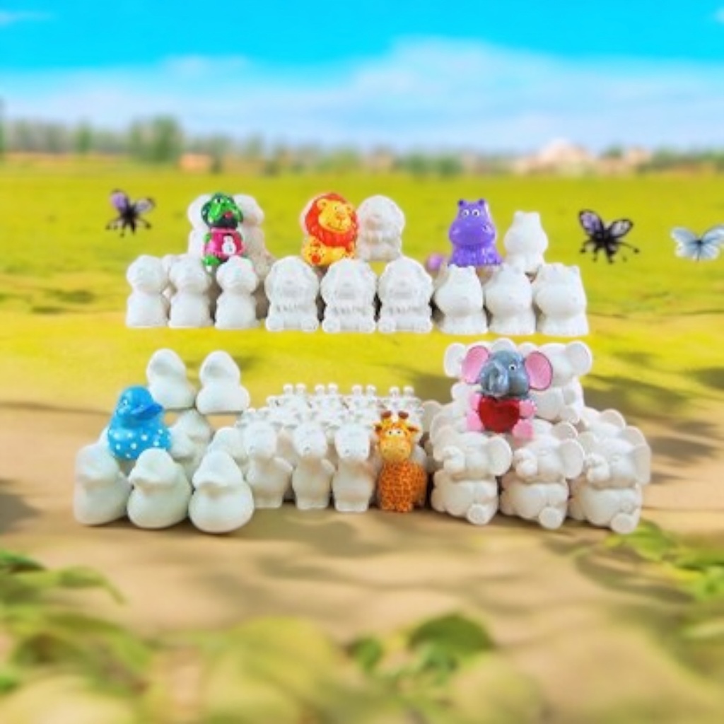 GMS Bulk Buy Party Time Animals x72