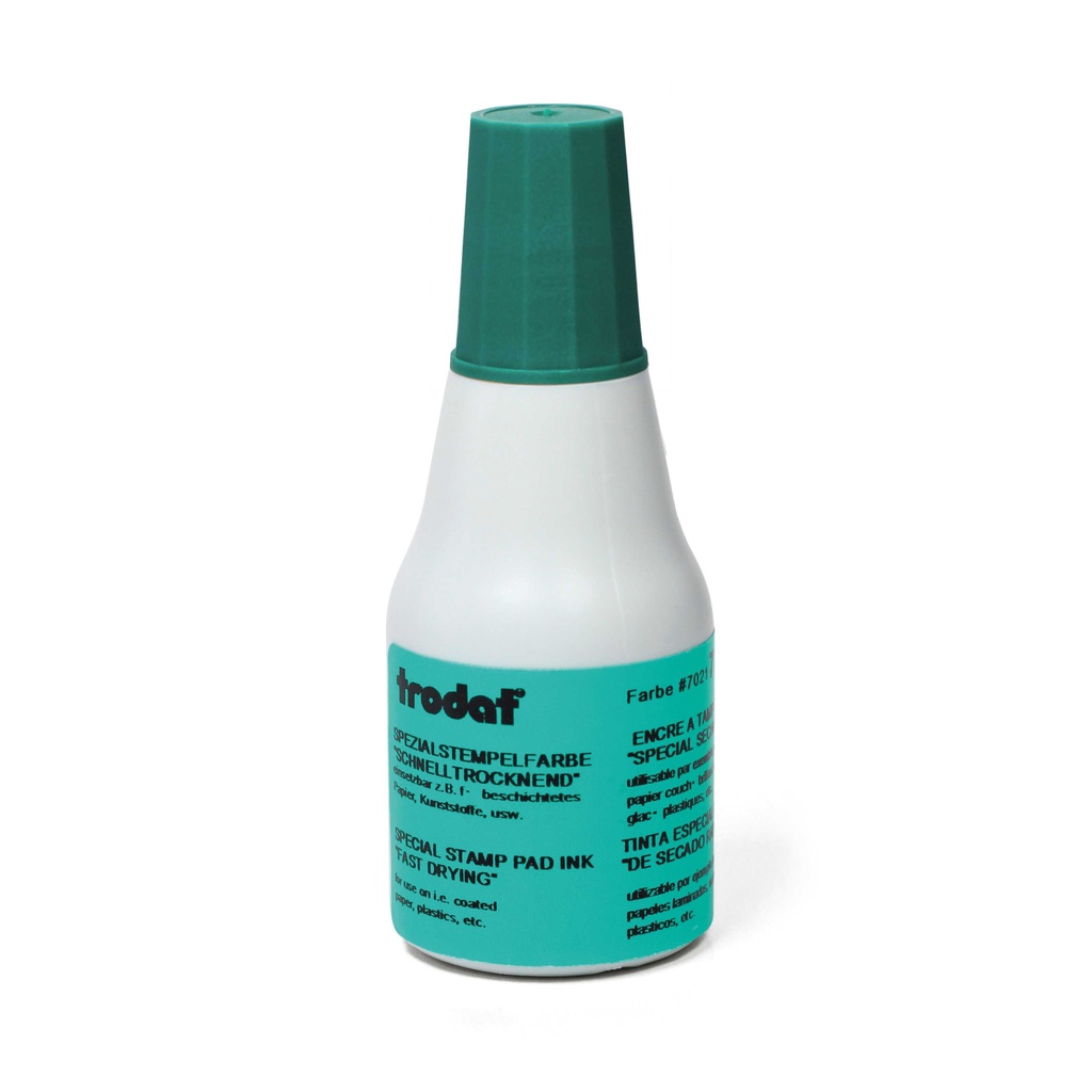 7021 Green Quick Drying Ink 25ml
