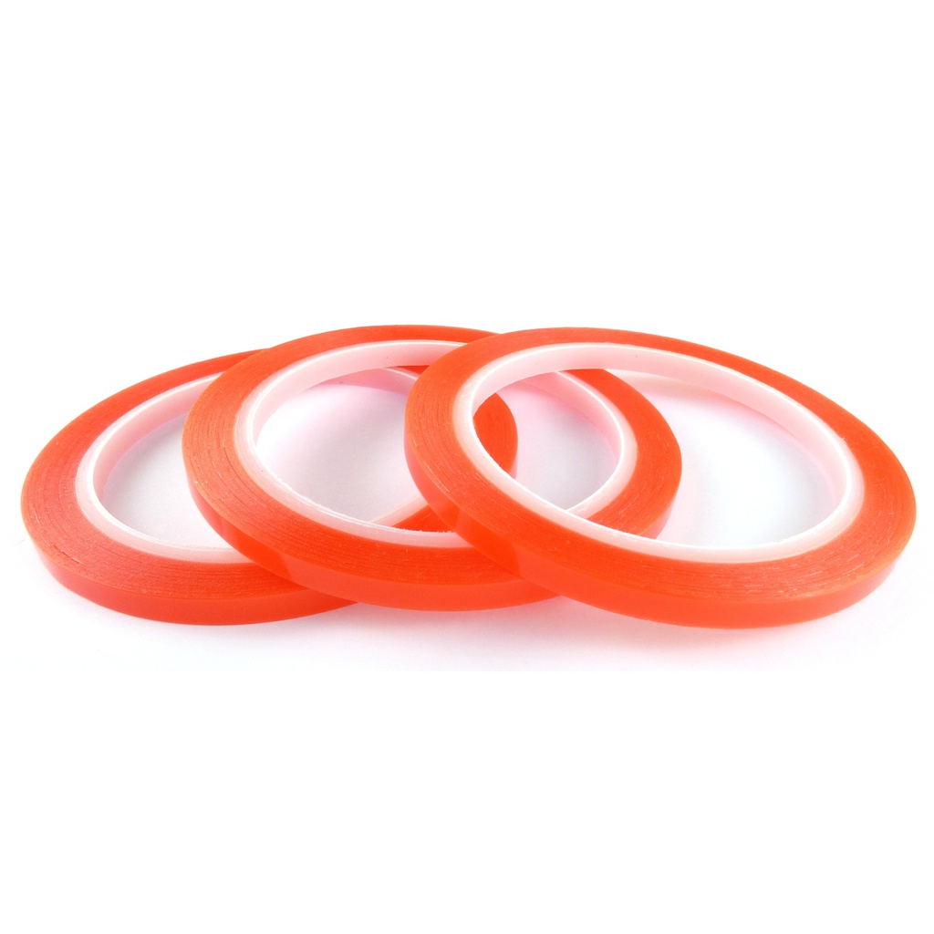 Sweet Dixie Red Liner Tape - 6mm x 10 Metre - 3 Rolls 