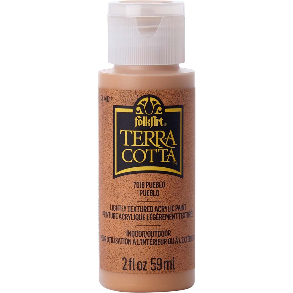 FolkArt TerraCotta Textured Paint - Pueblo (2oz)