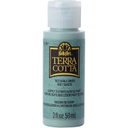FolkArt TerraCotta Textured Paint - Shale Green (2oz)