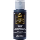 FolkArt TerraCotta Textured Paint - Obsidian (2oz)