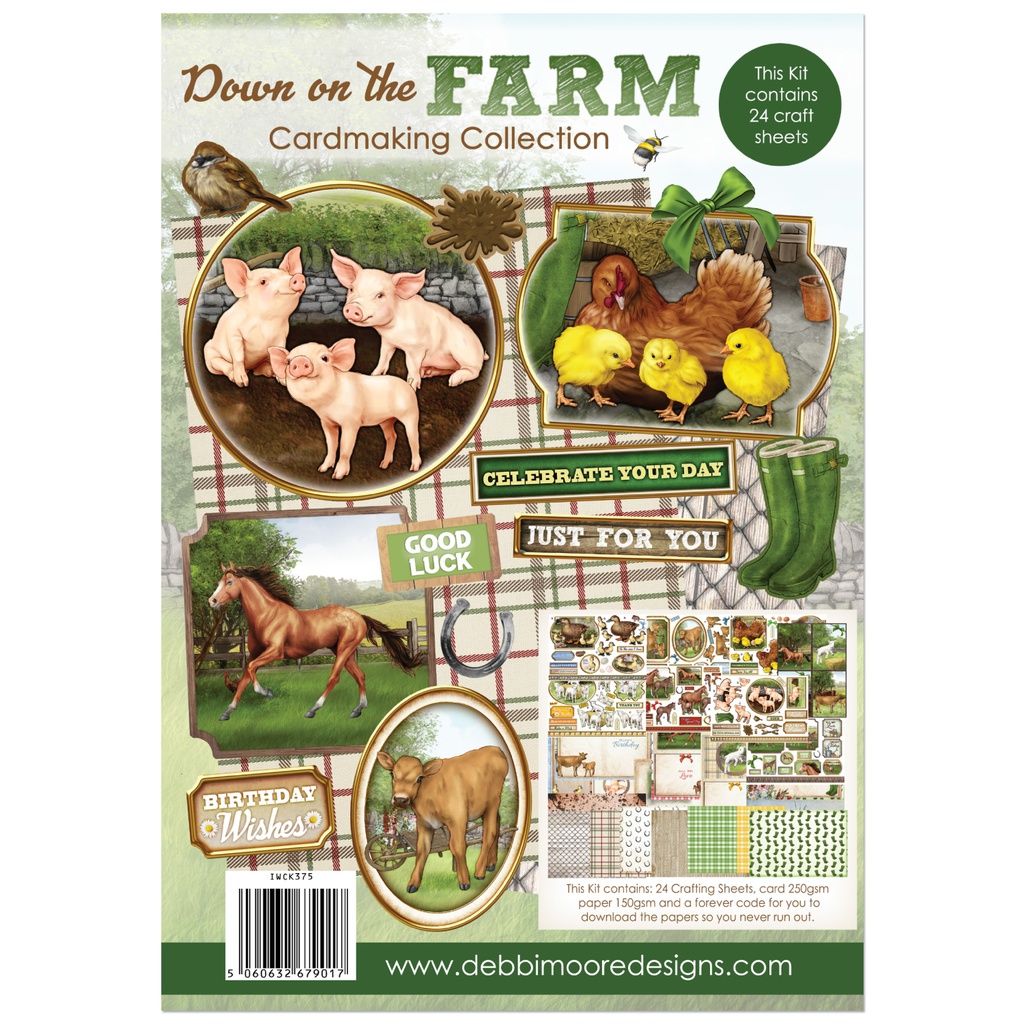 Down On The Farm Cardmaking Kit 