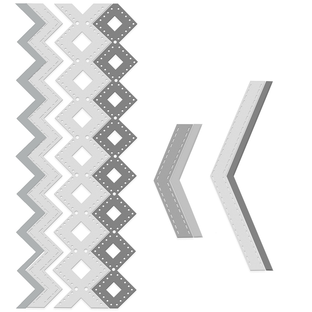 Pattern Building Borders - Sweet Dixie Cutting Die