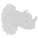 Sweet Dixie Floral Rhino die set