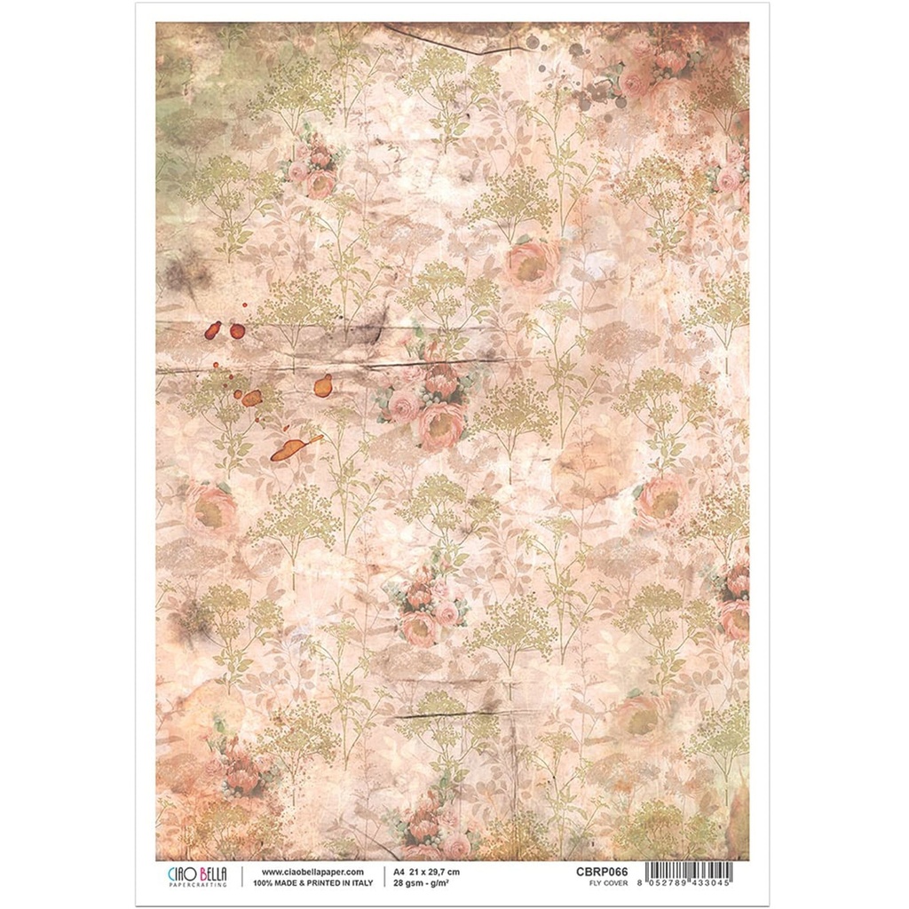 Ciao Bella Paper - Fly Cover A4 Rice Paper (Single Sheet)