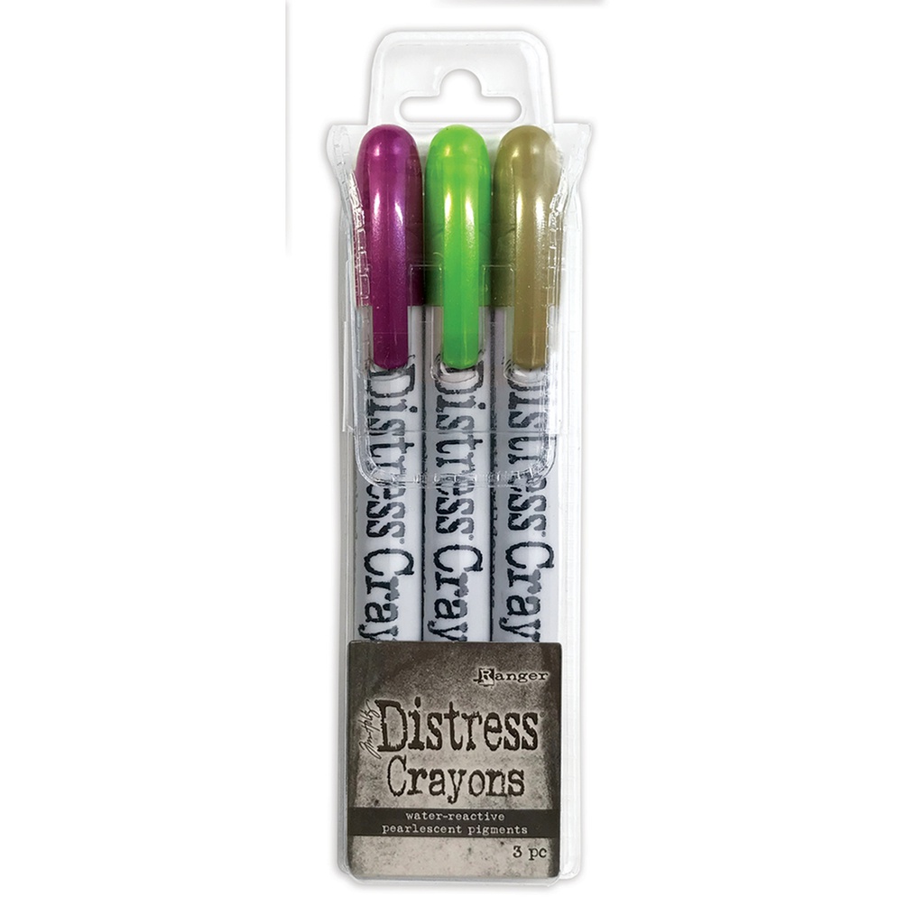 Tim Holtz - Distress Crayons - Halloween Pearl Set #4 