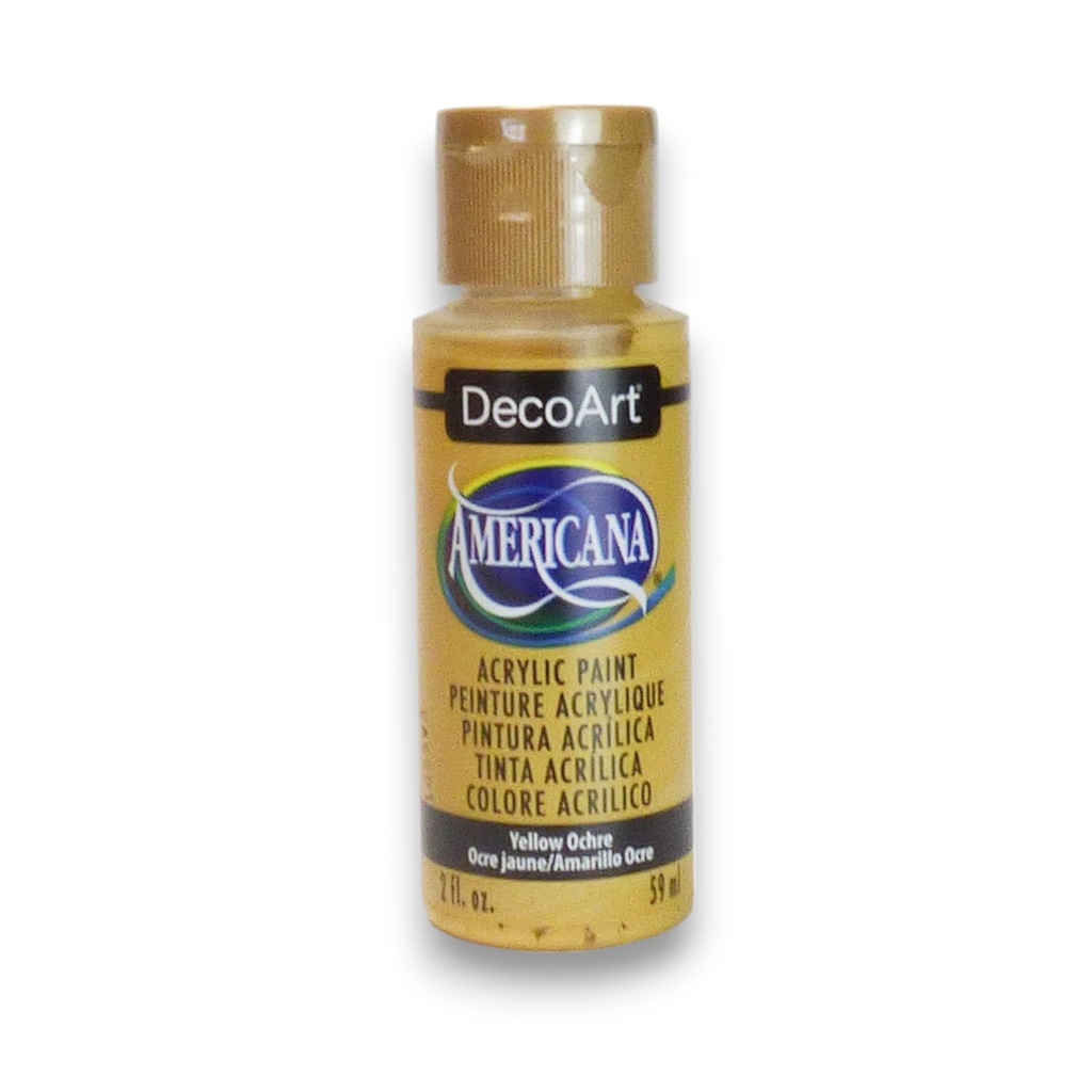 DecoArt Americana Acrylic - Deep Ochre (2oz)