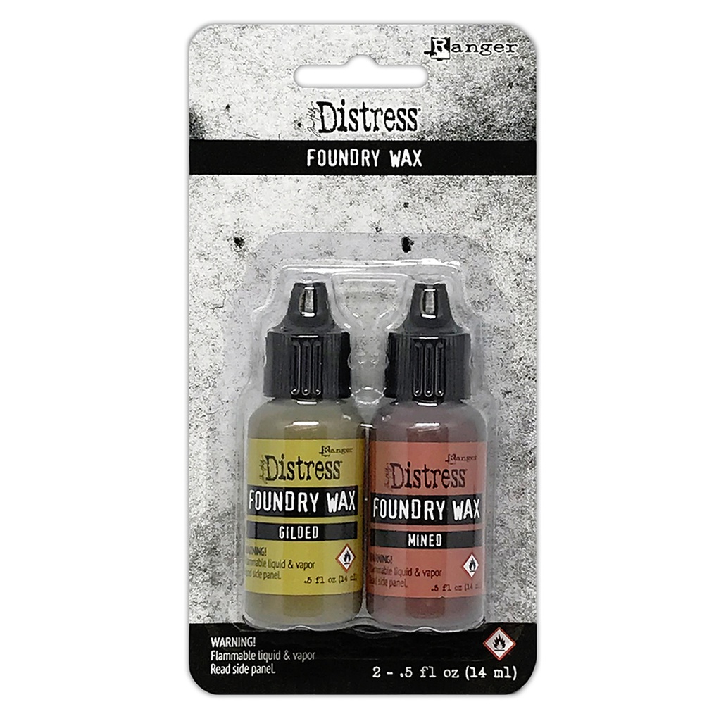 Tim Holtz - Distress Foundry Wax Kit #1 - Gilded/Mined