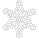 Sweet Dixie Large Pricked Snowflake die set