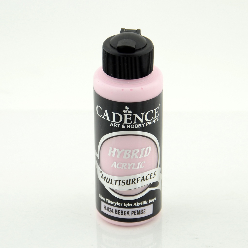 Cadence Hybrid Acrylic Paint - Baby Pink (120ml)
