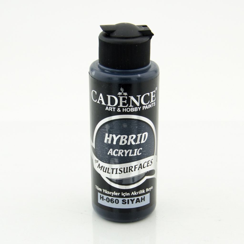 Cadence Hybrid Acrylic Paint - Black (120ml)
