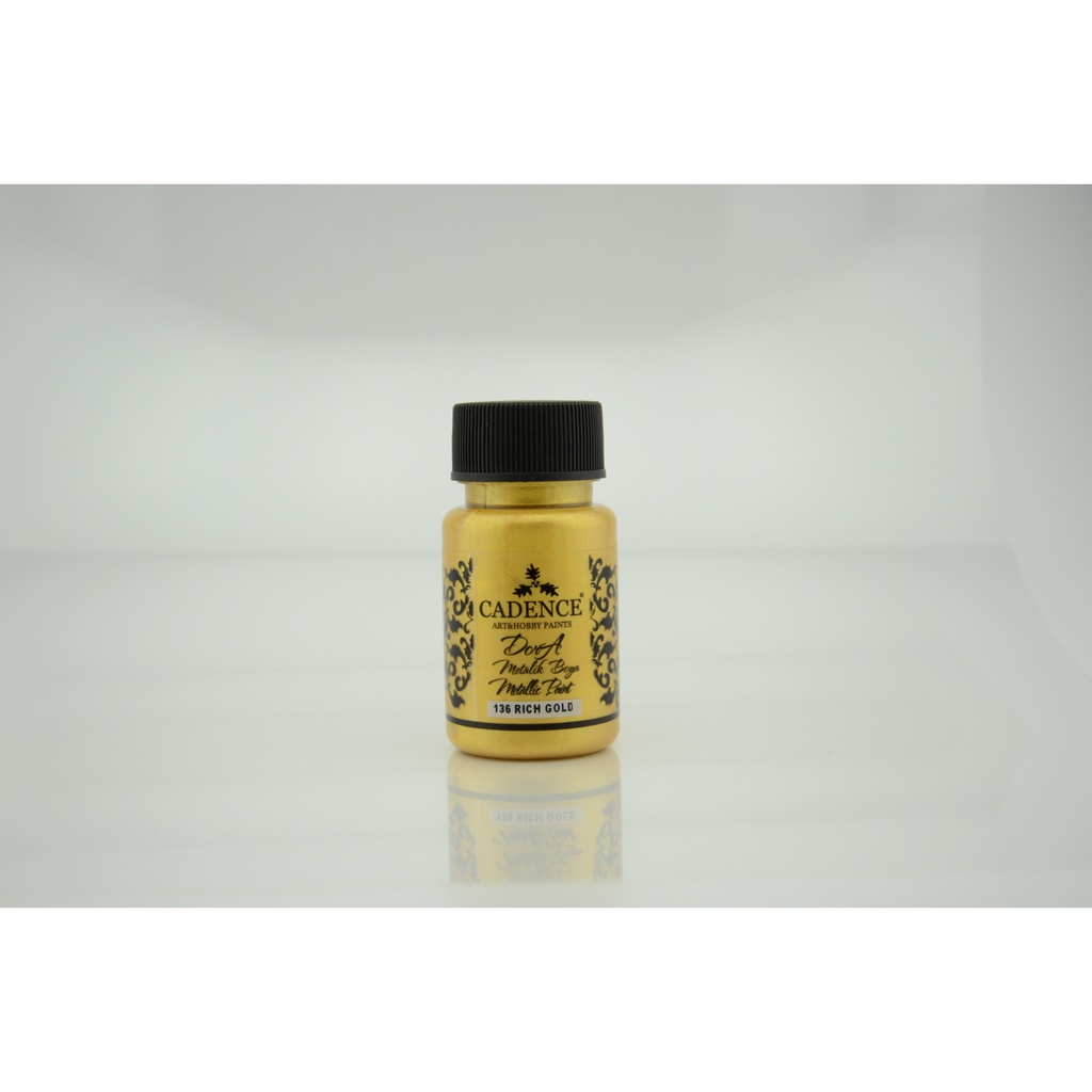 Cadence Dora Metallic Paint - Rich Gold (50ml)