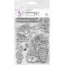 Ciao Bella Paper - Music Begins 6"x8" stamp set