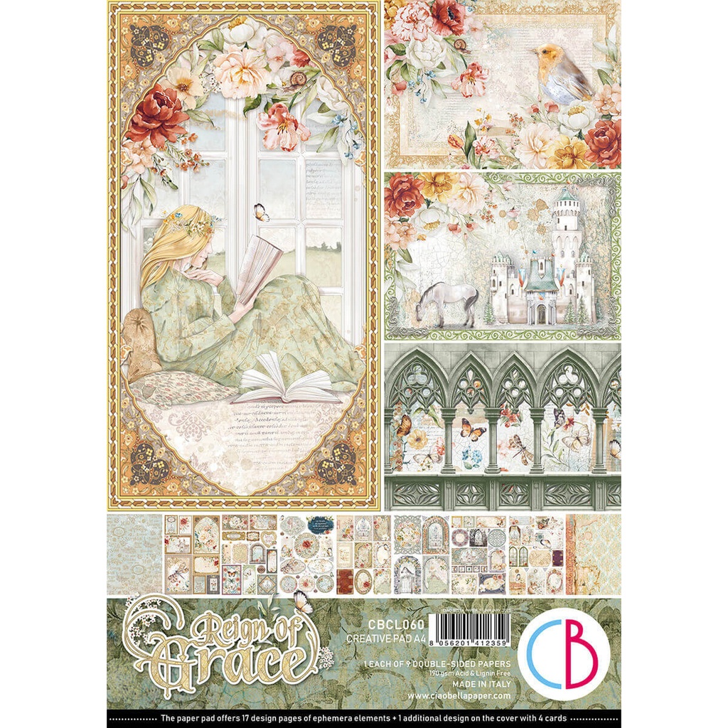 A4 Creative Pad Reign of Grace