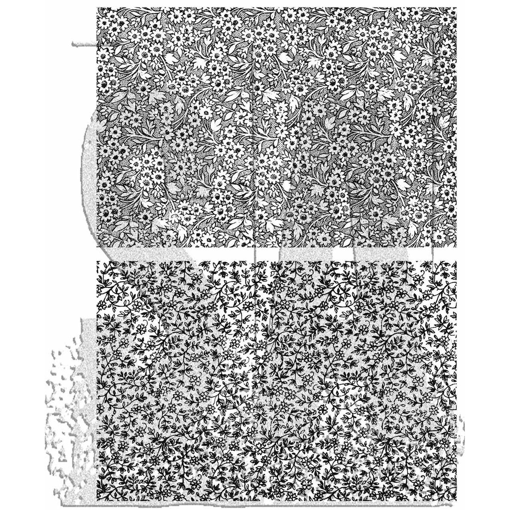 Tim Holtz - Stampers Anonymous Cling Stamps - Tiny Prints