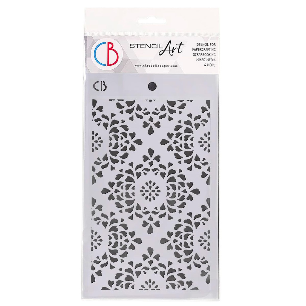 Ciao Bella Paper - Siena 5"x8" Stencil