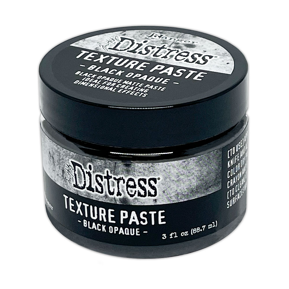 Tim Holtz - Distress Texture Paste- Black Opaque