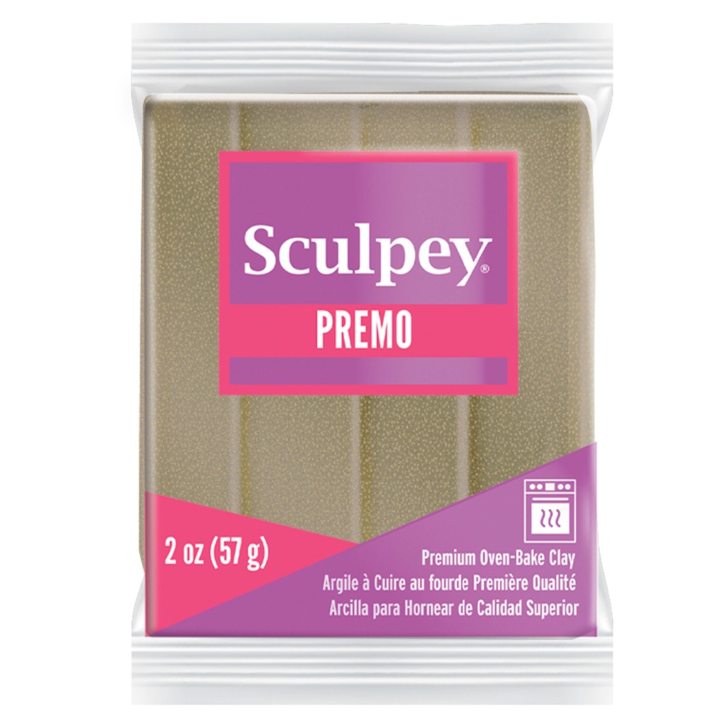 Sculpey Premo - Yellow Gold Glitter (2oz)