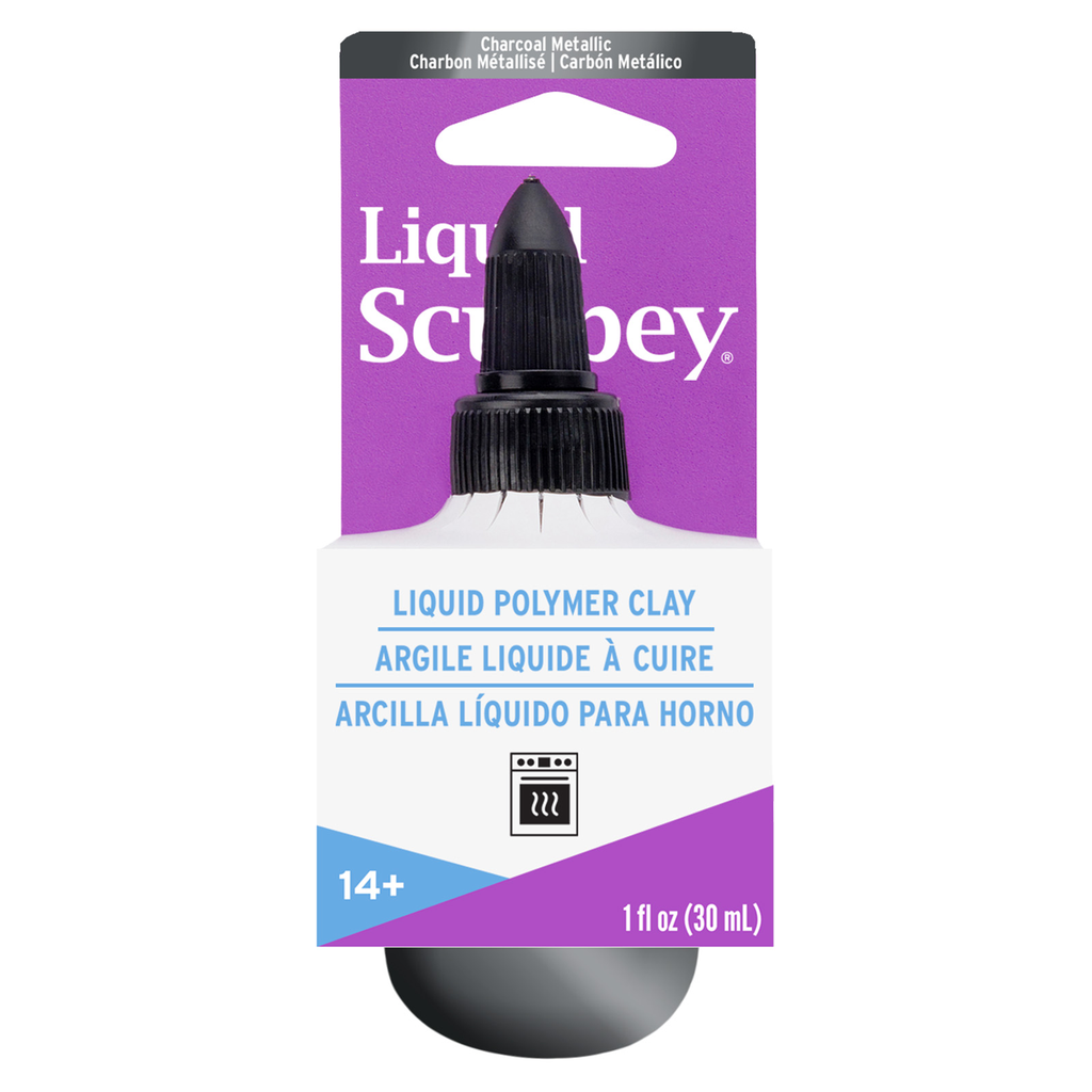 Liquid Sculpey - Charcoal Metallic (1oz)
