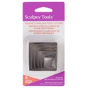 Sculpey Graduated Cutter Set: Square (6pc)
