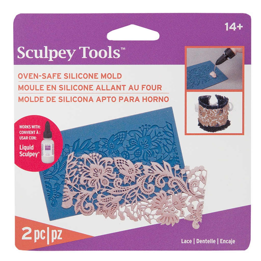 Sculpey Silicone Oven Safe Mold - Lace