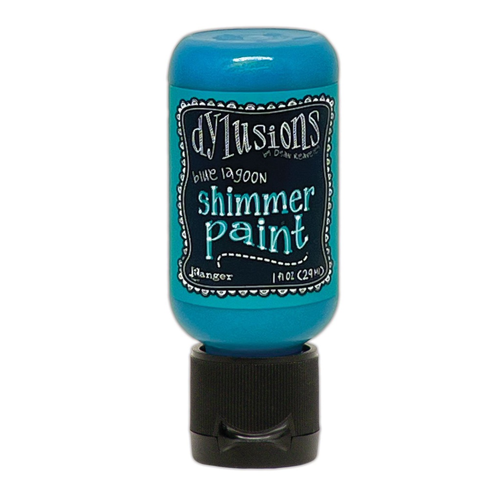 Dylusions Shimmer Paint - Blue Lagoon (1oz)