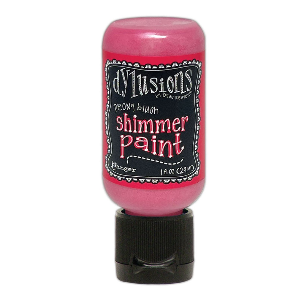 Dylusions Shimmer Paint - Peony Blush (1oz)