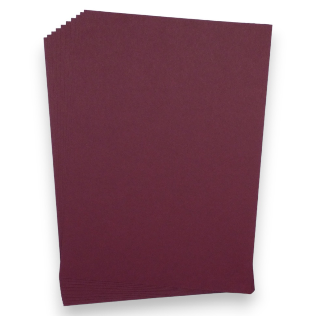 Claret A4 Cardstock (250gsm x10)