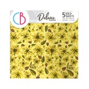 Ciao Bella Paper - Sparkling Christmas 6"x6" Deluxe Gold Paper 