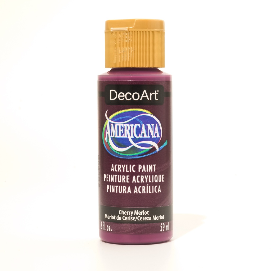 DecoArt Americana Acrylic - Cherry Merlot (2oz) 