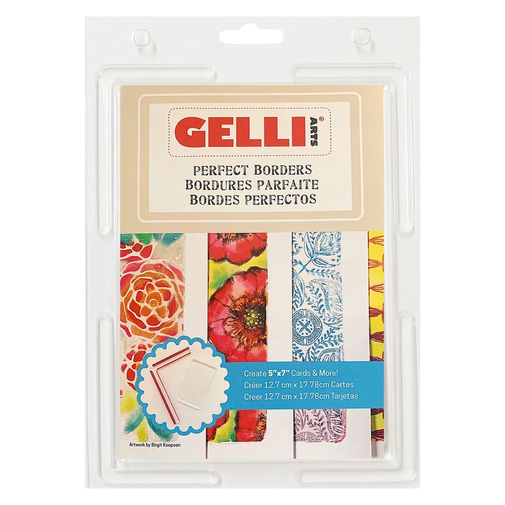Gelli Arts® Perfect Borders 5"x7" 