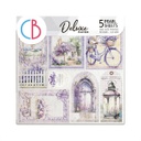 Ciao Bella Paper - Morning in Provence Deluxe Pearl Paper (6"x6")