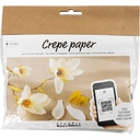 Creativ - Crepe Paper Mini Craft Kit - Magnolia Branch
