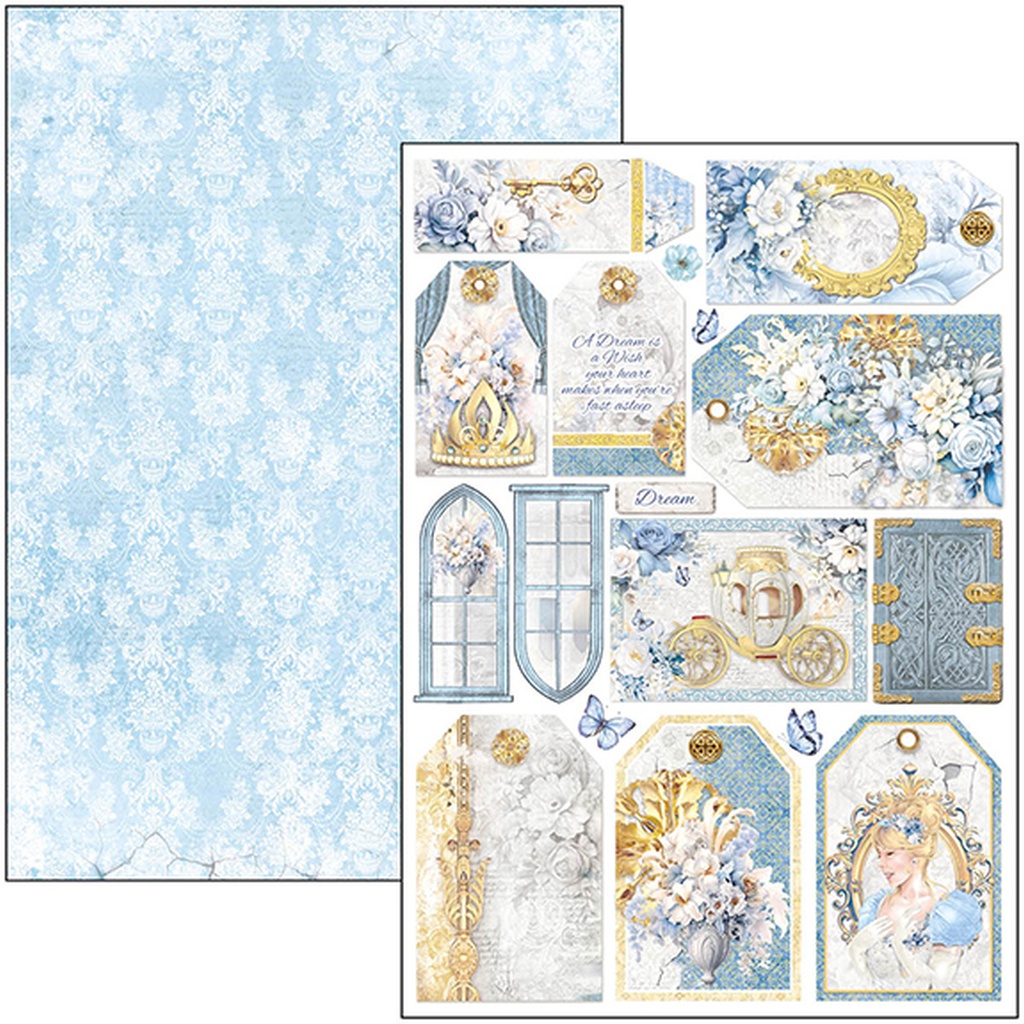 Ciao Bella Paper - Midnight Spell - A4 Creative Pad