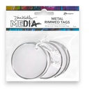 Dina Wakley MEdia Metal Rimmed Tags (2.25")