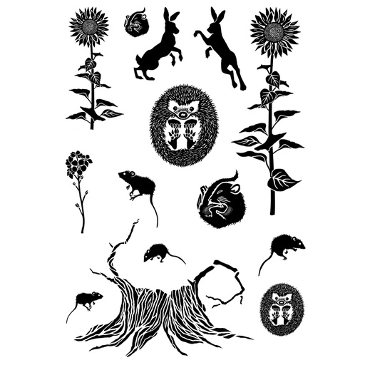 Summer Snooze A6 Clear Stamp Set