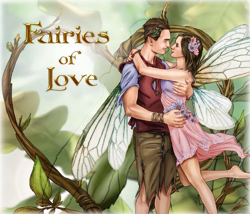 Fairies of Love Paper Crafting Collection USB