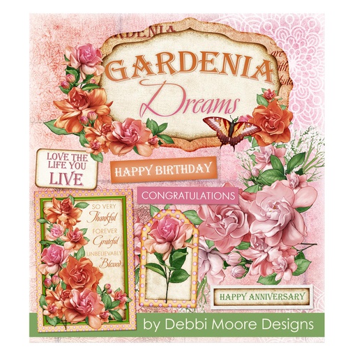 Gardenia Dreams Paper crafting Collection USB