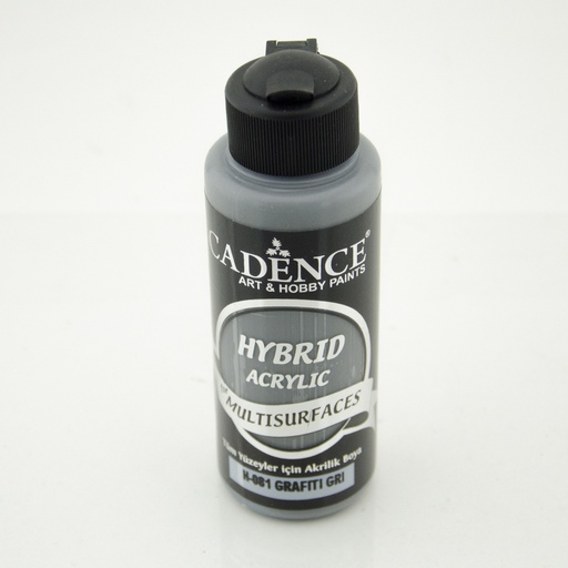 Cadence Hybrid Acrylic Paint - Graffiti Gray (120ml)