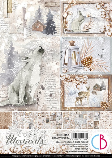 Ciao Bella Paper - Cozy Moments - A4 Creative Pad 
