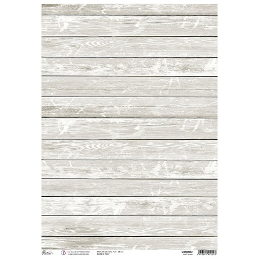 Ciao Bella Paper - White Wood A3 rice paper (SINGLE Sheet)