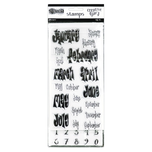 Dylusions Dyalog Dyary Stamp Set                 